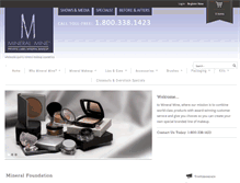 Tablet Screenshot of mineral-mine.com